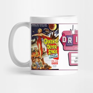 Drive-In Double Feature - Women of Outer Space Mug